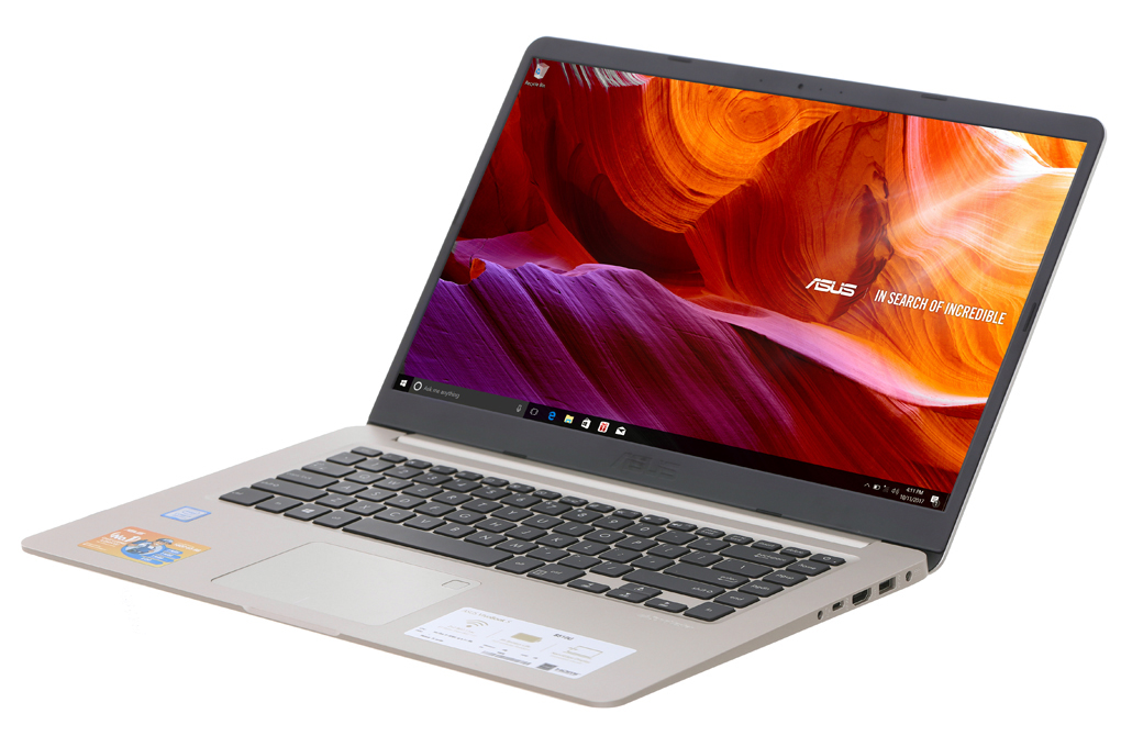 Laptop Asus VivoBook S15 S510UA i5 8250U/4GB/1TB/Win10/(BQ414T) Màu Vàng đồng