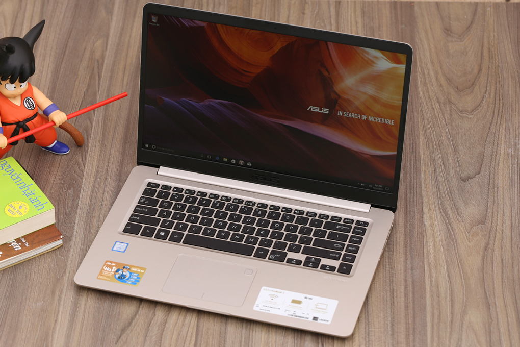 Laptop Asus VivoBook S15 S510UA i5 8250U/4GB/1TB/Win10/(BQ414T) Màu Vàng đồng