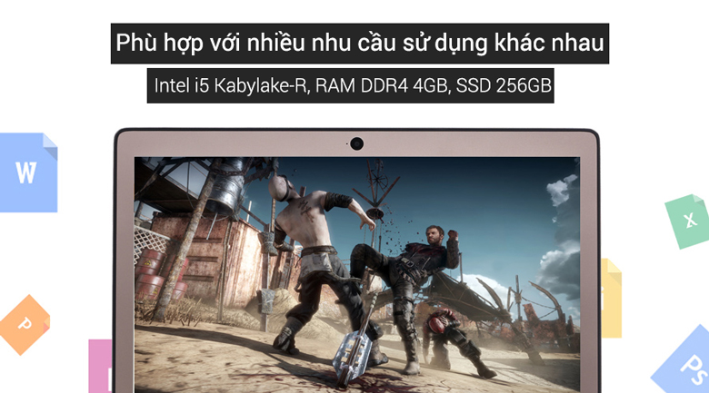 Laptop Acer Swift SF314 52 55UF i5 8250U/4GB/256GB/Win10/(NX.GQGSV.002)