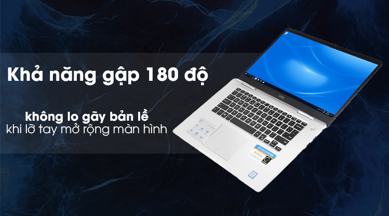 Laptop Dell Inspiron 7570 i5 8250U/4GB/1TB+128GB/4GB MX130/Win10/Office365/(N5I5102OW)