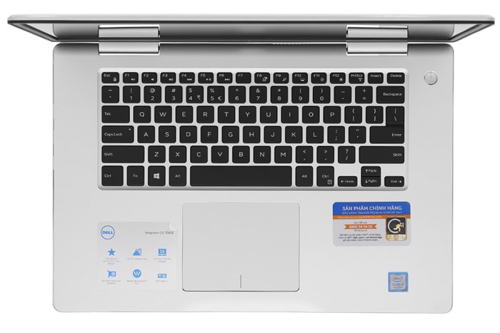 Laptop Dell Inspiron 7570 i5 8250U/4GB/1TB+128GB/4GB MX130/Win10/Office365/(N5I5102OW) Màu Bạc