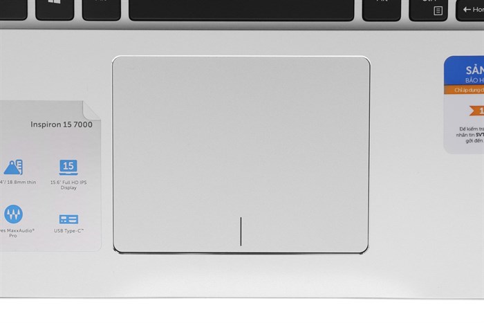 Laptop Dell Inspiron 7570 i5 8250U/4GB/1TB+128GB/4GB MX130/Win10/Office365/(N5I5102OW) Màu Bạc