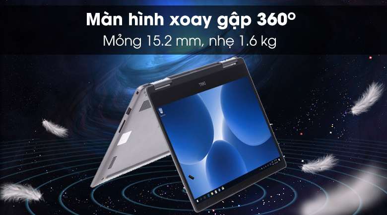 Laptop Dell Inspiron 7373 i5 8250U/8GB/256GB/Office365/Win10 (C3TI501OW)