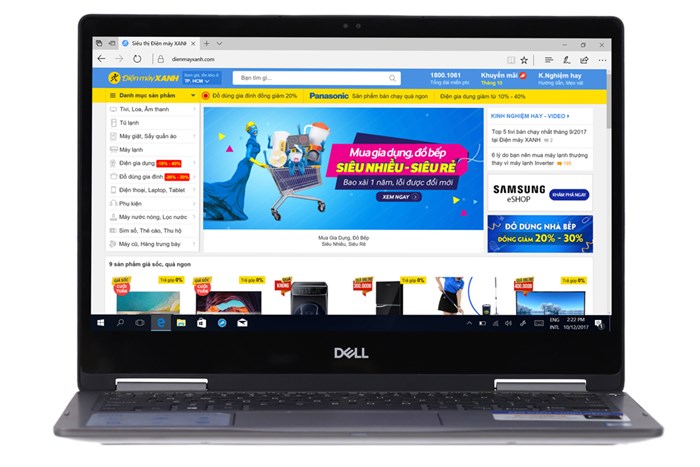 Laptop Dell Inspiron 7373 i5 8250U/8GB/256GB/Office365/Win10 (C3TI501OW) Màu Xám