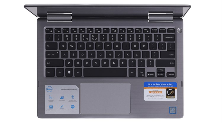 Laptop Dell Inspiron 7373 i5 8250U/8GB/256GB/Office365/Win10 (C3TI501OW) Màu Xám