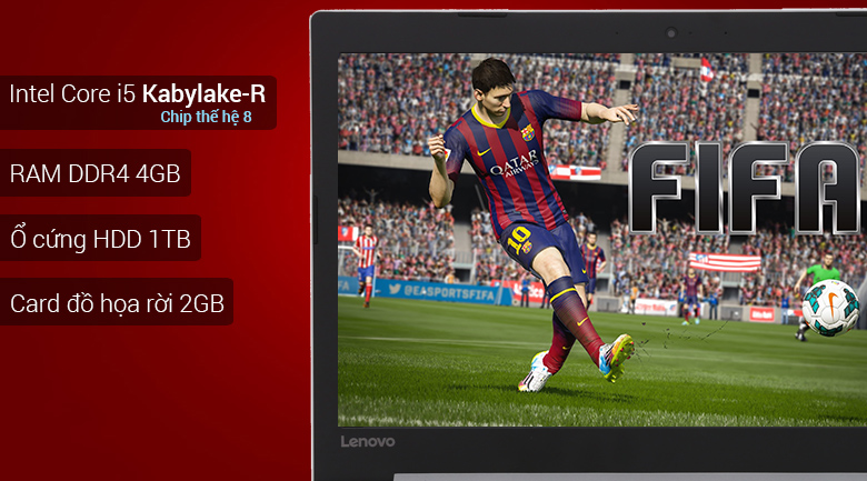 Laptop Lenovo IdeaPad 320 15IKBRN i5 8250U/4GB/1TB/2G MX150/Win10/(81BG009LVN)