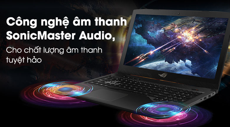 Laptop Asus Hero GL503VM i7 7700HQ/8G/1TB/3GB GTX1060/Win10/(GZ219T)