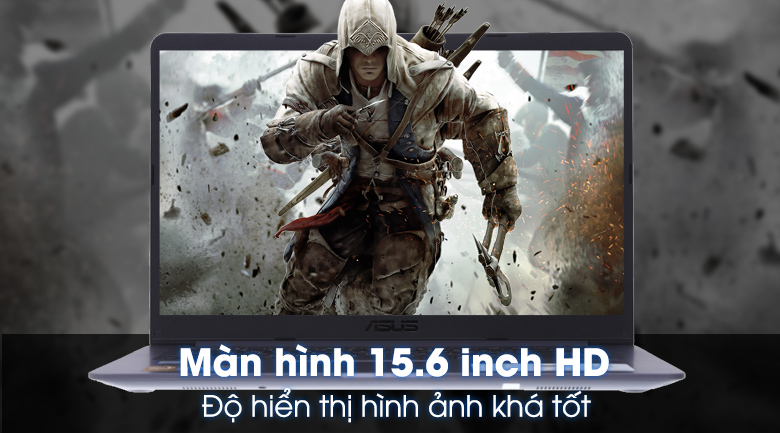 Laptop Asus X510UQ i5 7200U/4GB/1TB/2GB 940MX/Dos/(BR570)