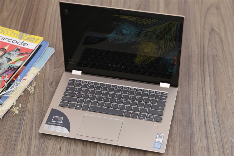 Laptop Lenovo Yoga 520 14IKBR i5 8250U/4GB/1TB/Win10/(81C80088VN) Màu Vàng đồng