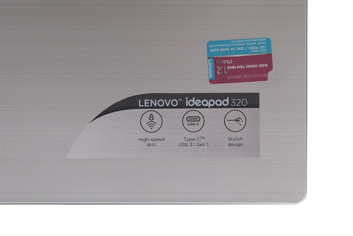 Laptop Lenovo IdeaPad 320 15IKBN i7 8550U/4GB/1TB/2GB MX150/Win10/(81BG00E1VN) Màu Xám