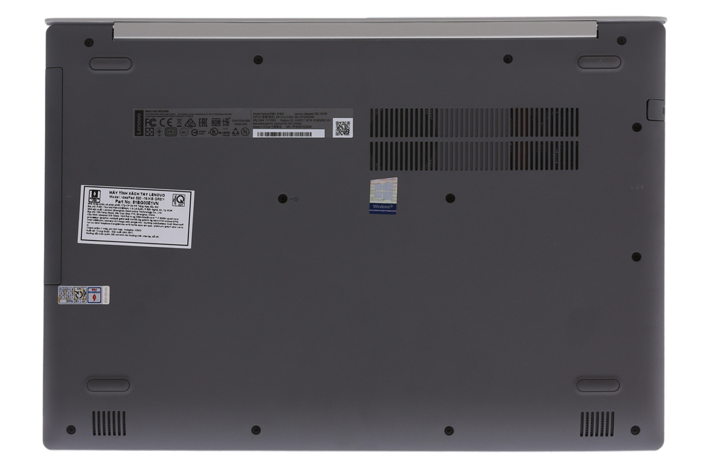 Laptop Lenovo IdeaPad 320 15IKBN i7 8550U/4GB/1TB/2GB MX150/Win10/(81BG00E1VN) Màu Xám