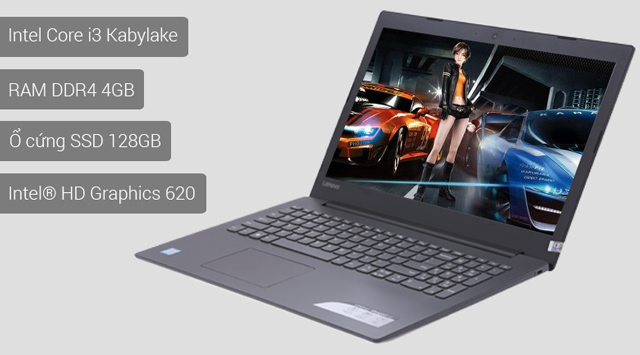 Cấu hình thế hệ 7 và tối ưu nhất trên laptop giá rẻ Lenovo IdeaPad 320 15IKBN