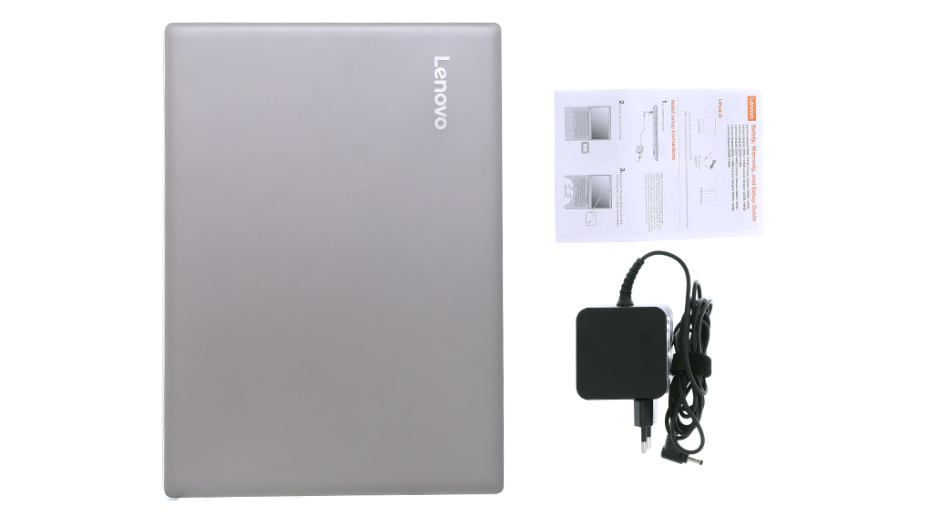 Bộ sản phẩm gồm: Sách hướng dẫn, Thùng máy, Sạc Laptop Lenovo