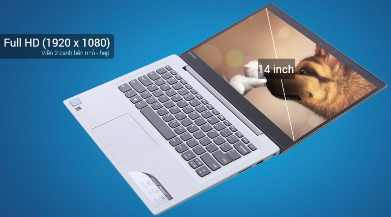 Laptop Lenovo IdeaPad 320S 14IKBR i5 8250U/4GB/1TB/Win10/(81BN0051VN)