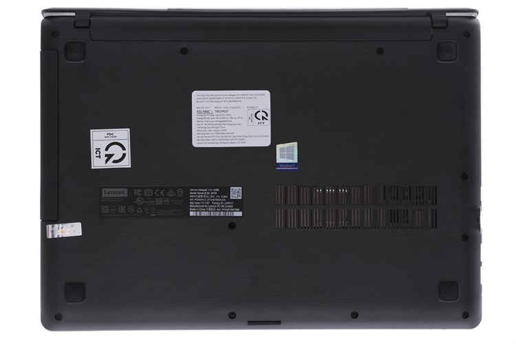 Laptop Lenovo Ideapad 110 14IBR N3710/4GB/500GB/Win10/(80T600AJVN) Màu Đen