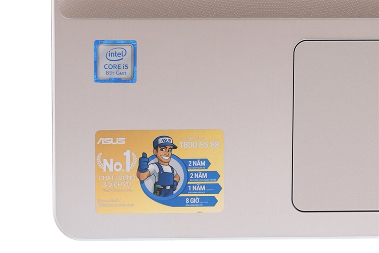 Laptop Asus VivoBook X542UA i5 8250U/4GB/1TB/Win10/(GO349T) Màu Vàng đồng