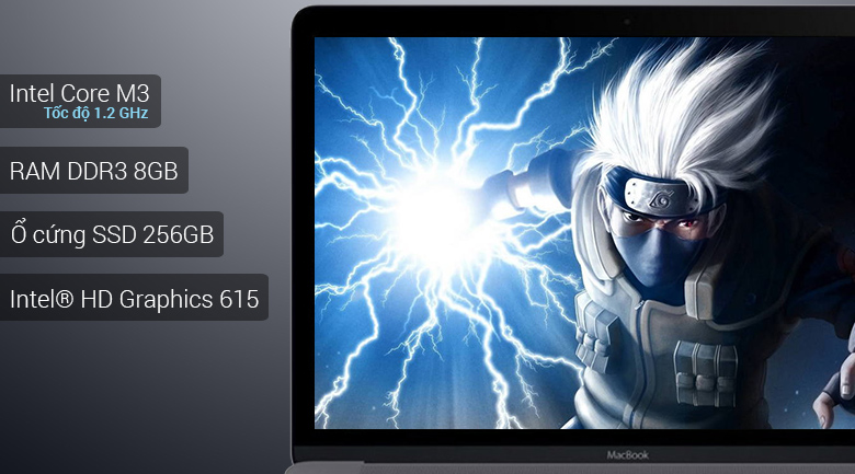 Laptop Apple Macbook 12" MNYF2SA/A Core M 1.2GHz/8GB/256GB (2017)