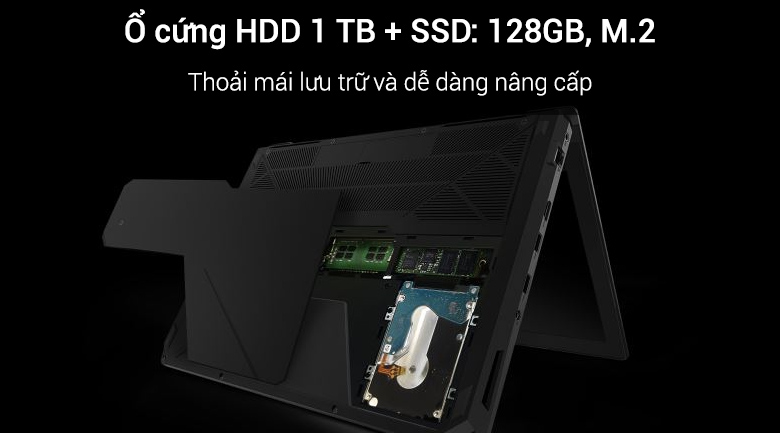 Laptop Asus FX503VD i7 7700HQ/8G/1TB+128GB/GTX1050 4GB/Win10/(E4119T)