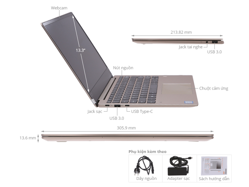Lenovo IdeaPad 720S 13IKB i7 8550U/8GB/256GB/Win10/(81BV0062VN)