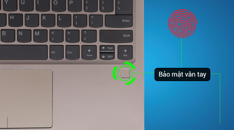 Laptop Lenovo IdeaPad 720S 13IKB i7 8550U/8GB/256GB/Win10/(81BV0062VN)