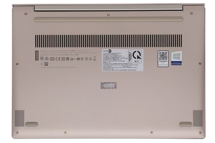 Laptop Lenovo IdeaPad 720S 13IKB i7 8550U/8GB/256GB/Win10/(81BV0062VN) Màu Vàng đồng