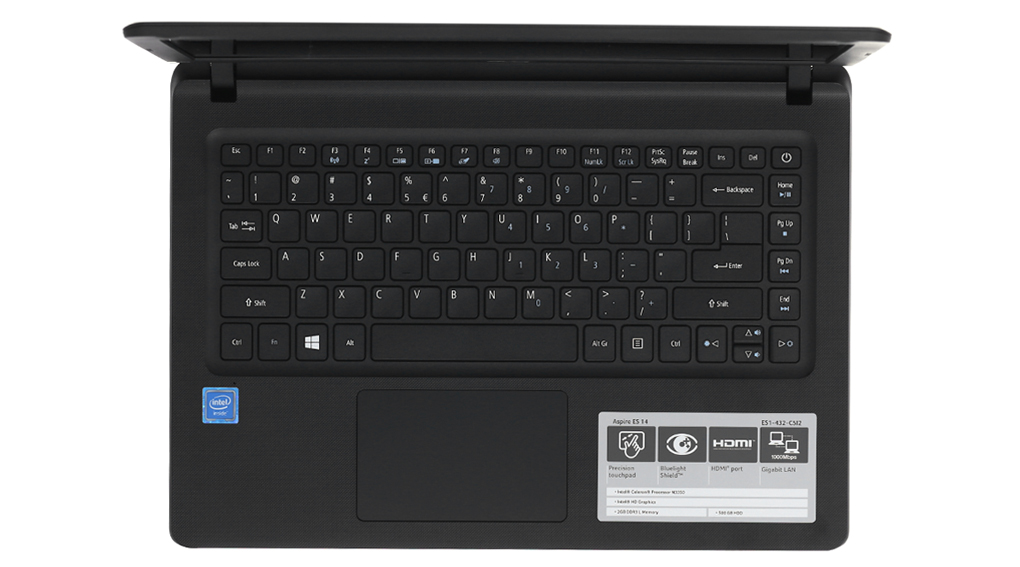 Laptop Acer Aspire ES1 432 N3350/2GB/500GB/Win10 - 5