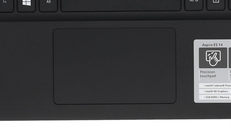 Laptop Acer Aspire ES1 432 N3350/2GB/500GB/Win10 Màu Đen