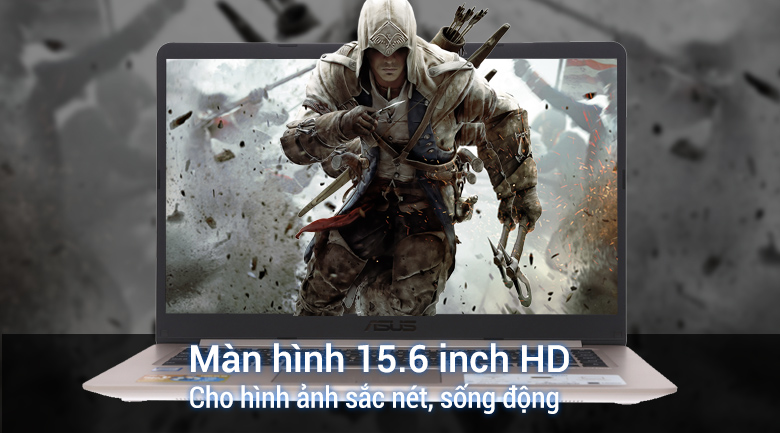 Laptop Asus VivoBook X510UA i3 7100U/4GB/1TB/Win10/(BR650T)