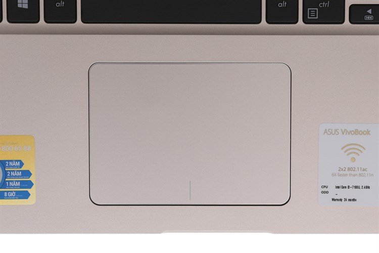 Laptop Asus VivoBook X510UA i3 7100U/4GB/1TB/Win10/(BR650T)