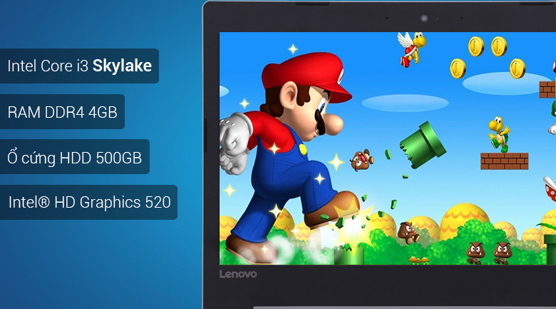 Laptop Lenovo Ideapad 320 14ISK i3 6006/4GB/500GB/Win10/(80XG0083VN)