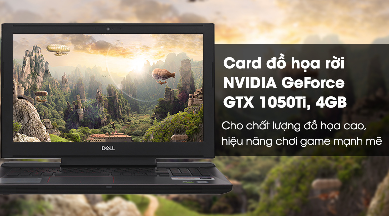 Laptop Dell Inspiron 7577A i7 7700HQ/8GB/1TB+128GB/4GB GTX1050Ti/Win10