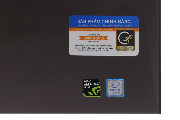 Laptop Dell Inspiron 7577A i7 7700HQ/8GB/1TB+128GB/4GB GTX1050Ti/Win10