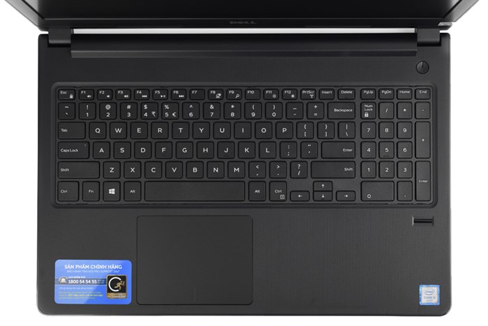Laptop Dell Vostro 3568 i3 6006U/4GB/1TB/Dos/(VTI35027) Màu Đen