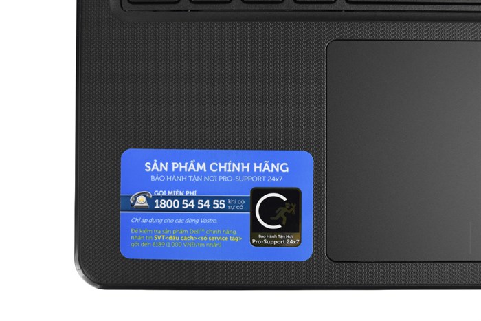 Laptop Dell Vostro 3568 i3 6006U/4GB/1TB/Dos/(VTI35027) Màu Đen