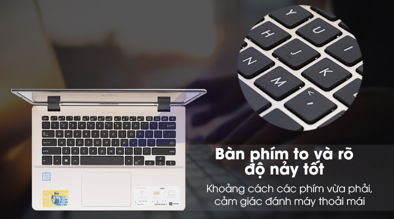 Laptop Asus VivoBook X405UA i3 7100U/4GB/1TB/Win10/(EB785T)