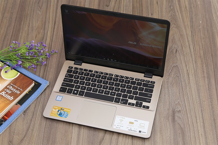 Laptop Asus VivoBook X405UA i3 7100U/4GB/1TB/Win10/(EB785T) Màu Vàng đồng