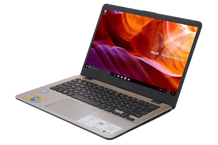 Laptop Asus VivoBook X405UA i3 7100U/4GB/1TB/Win10/(EB785T) Màu Vàng đồng