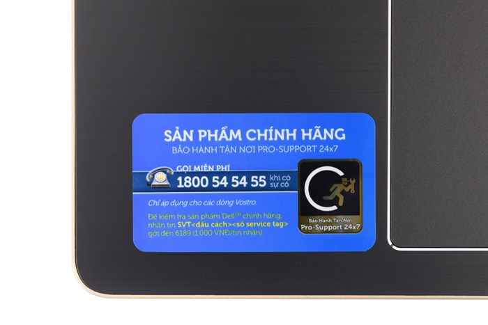 Laptop Dell Vostro 5568 i7 7500U/8GB/1TB/4GB 940MX/Dos/(P62F001) Màu Vàng đồng