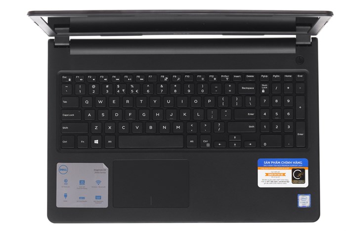 Laptop Dell Inspiron 3567 i3 7100U/4GB/1TB/Dos/(P63F002) Màu Đen