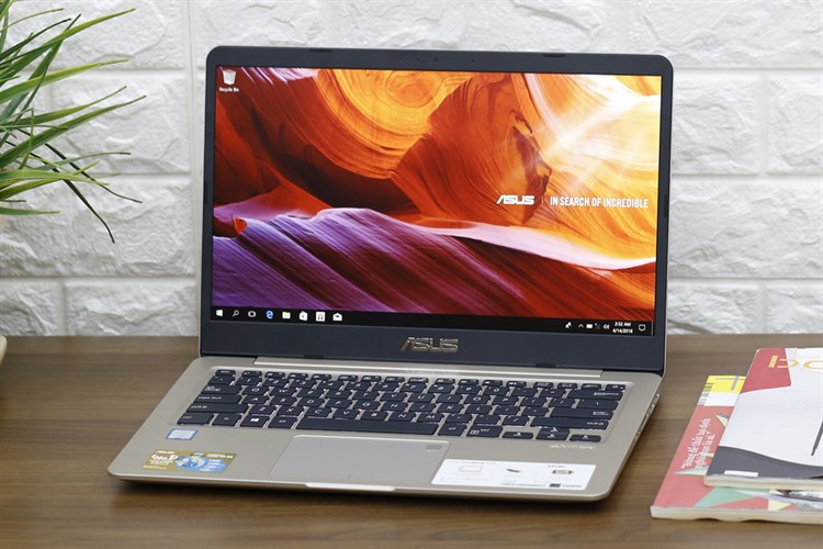 Laptop Asus VivoBook S14 S410UA i5 8250U/4GB/1TB/Win10/(EB003T) Màu Vàng đồng