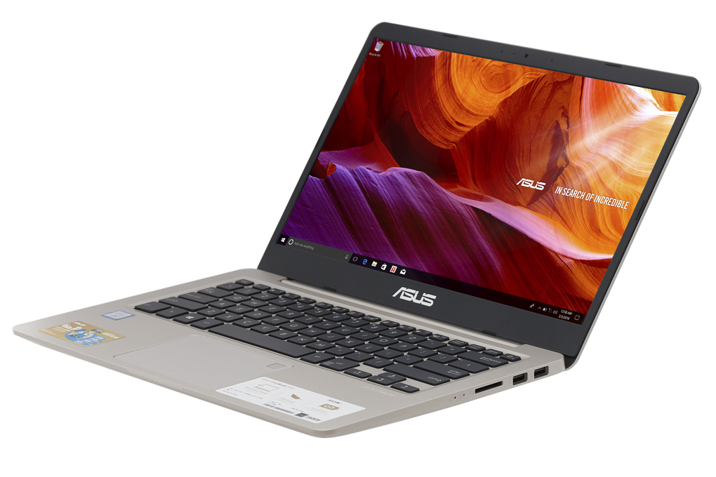 Laptop Asus VivoBook S14 S410UA i5 8250U/4GB/1TB/Win10/(EB003T) Màu Vàng đồng
