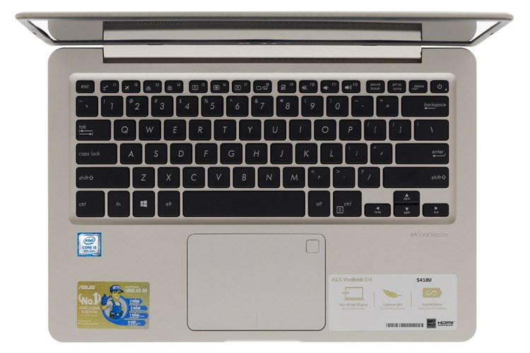 Laptop Asus VivoBook S14 S410UA i5 8250U/4GB/1TB/Win10/(EB003T) Màu Vàng đồng