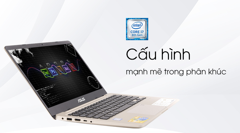 Laptop Asus VivoBook S410UA i7 8550U/4G/256GB/Win10/(EB220T)