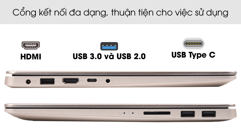 Laptop Asus VivoBook S410UA i7 8550U/4G/256GB/Win10/(EB220T)