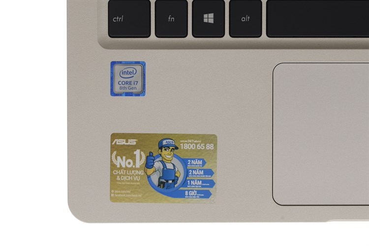 Laptop Asus VivoBook S410UA i7 8550U/4G/256GB/Win10/(EB220T) Màu Vàng đồng