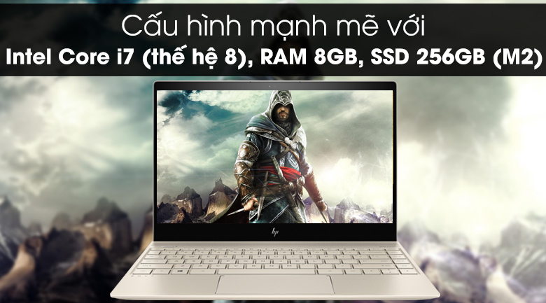 Laptop HP Envy 13 ad160TU i7 8550U/8GB/256GB/Win10/(3MR77PA)