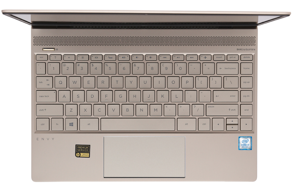 Laptop HP Envy 13 ad160TU i7 8550U/8GB/256GB/Win10/(3MR77PA) Màu Vàng đồng