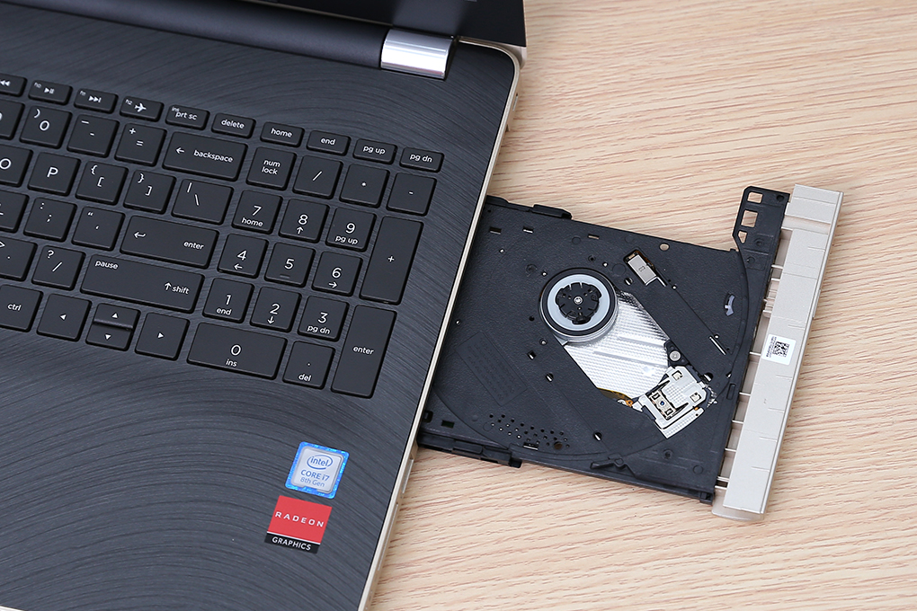 Laptop HP 15 bs768TX i7 8550U/4GB/1TB/4GB 530R5/Win10/(3VM55PA) Màu Vàng đồng