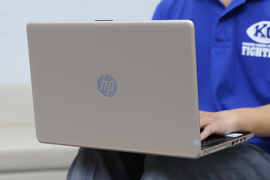 Laptop HP 15 bs768TX i7 8550U/4GB/1TB/4GB 530R5/Win10/(3VM55PA) Màu Vàng đồng