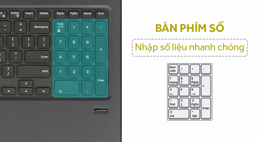 Laptop Dell Vostro 3568 i3 6006U/4GB/1TB/Win10/(VTI3027W)